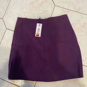 Dynamite Deep Purple Mini Skirt